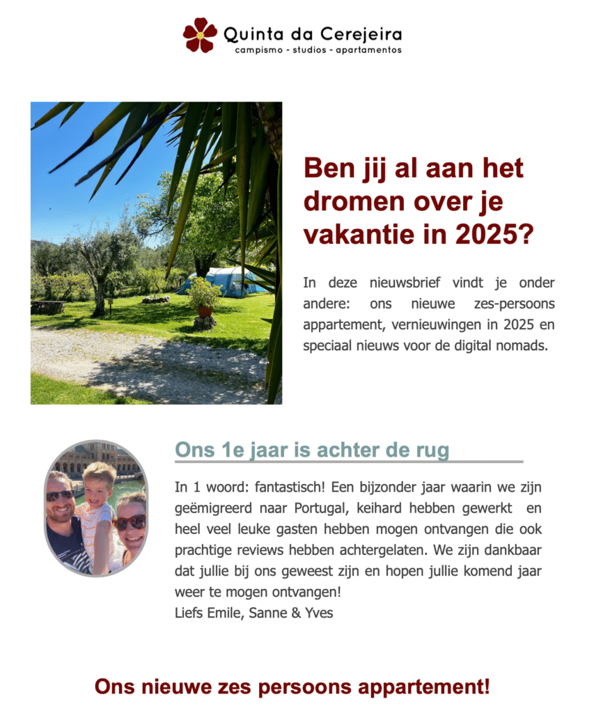 Verhoog de bezettingsgraad van je camping