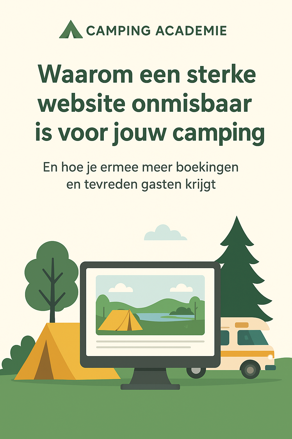 Een goede website camping